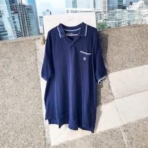 Men’s CHAPS Blue Polo Shirt Size XXL